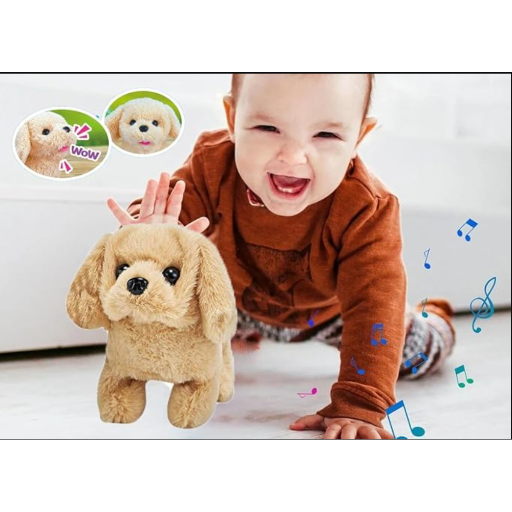 Interactive Walking & Barking Robot Puppy Toy for Kids