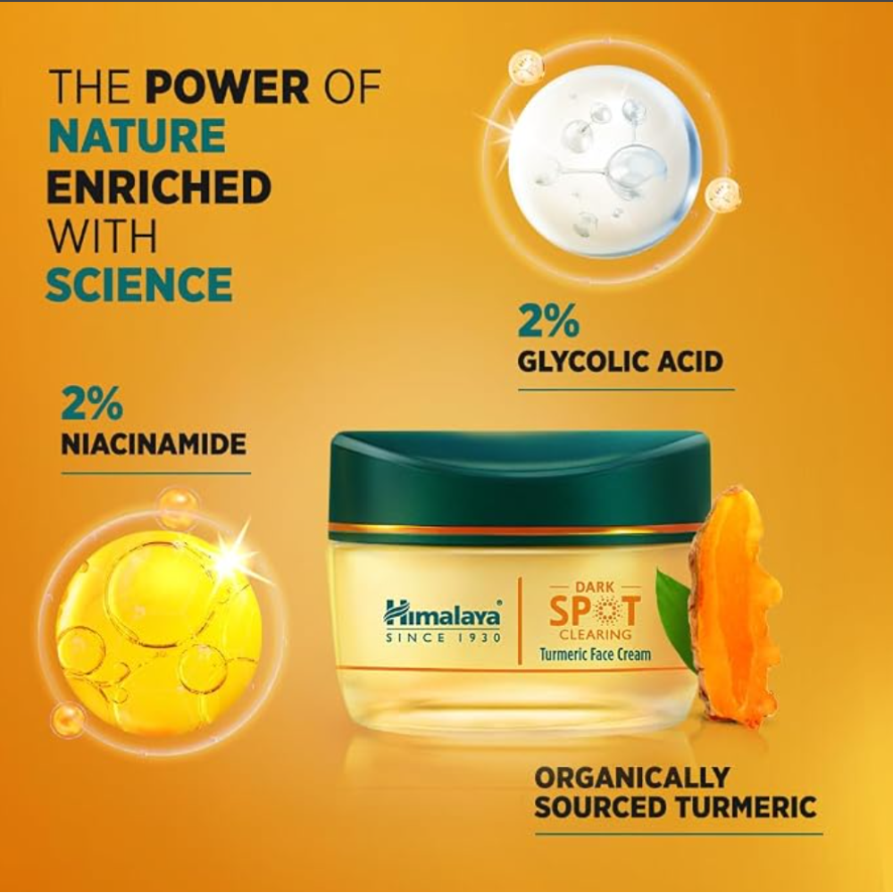 Himalaya Dark Spot Clearing Turmeric Face Cream